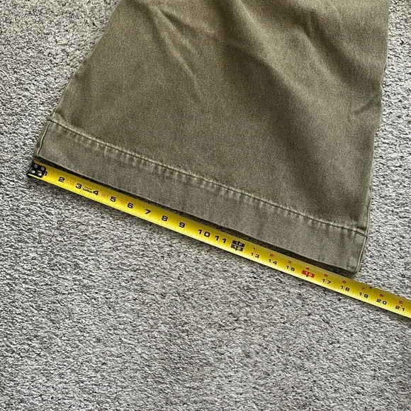 New So Me Wide-Leg Drawstring Pants ~ Olive - Picture 10 of 16